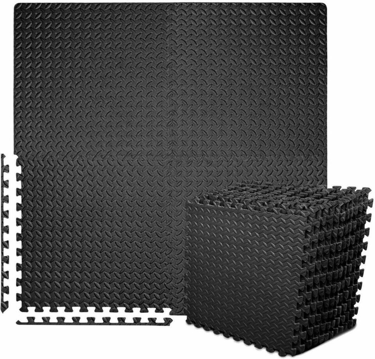 60cm Thick Gym Flooring Interlocking Floor Mats Eva Soft Foam Mat Yoga Tiles x24